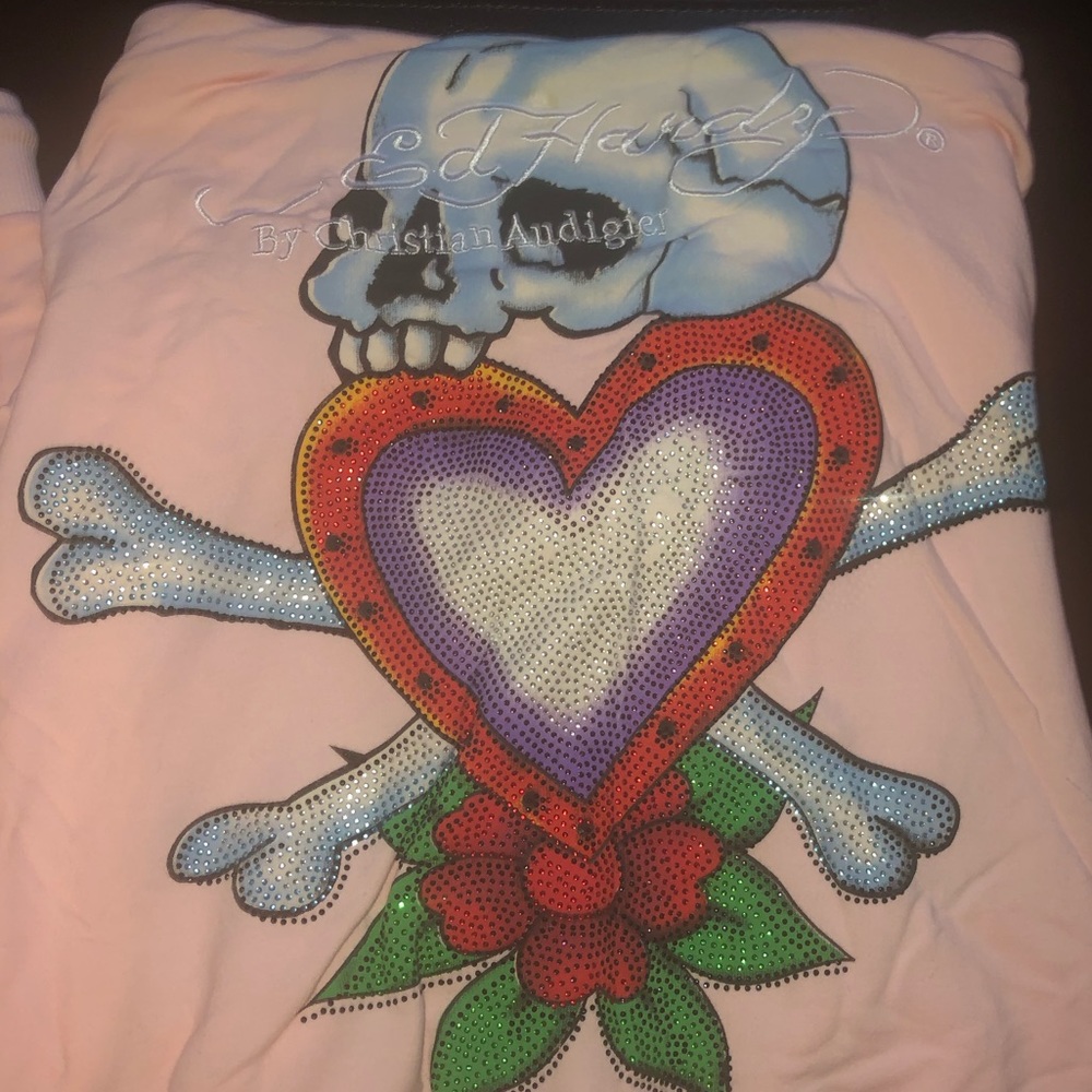 NWT.. Ed Hardy Eternal Love .. pink sweatsuit